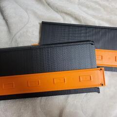 【10インチ】型取りゲージ コンターゲージ セルフロック付き 高...