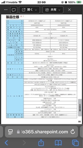 TCL  50インチ 4Kスマート液晶テレビ 