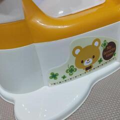 未使用☆西松屋 クマさんベビーおまるの画像
