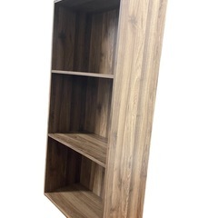 カラーボックス 3段BOX 縦約124cm×横約62cm×奥行約30cmの画像