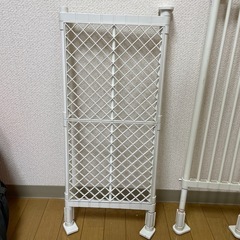 つっかえスチール棚×2の画像