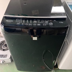 洗濯機 ハイセンス オシャレブラック