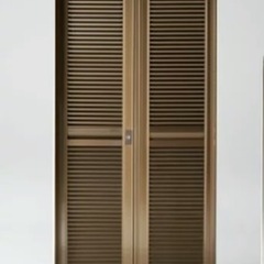 マンション用　玄関ルーバー網戸