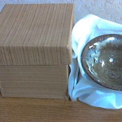 そらぎゅう　(ぐい呑み)　小代焼　ふもと窯　裏印【小代】　変わり猪口　未使用保管品　美品の画像