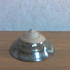 そらぎゅう　(ぐい呑み)　小代焼　ふもと窯　裏印【小代】　変わり猪口　未使用保管品　美品の画像