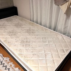 シングル　ベッドフレーム　マットレスセット