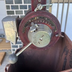fuji フジ　アンティーク　コーヒー　ミル　中古　現状の画像