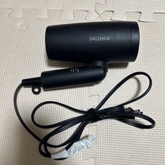 ドライヤー（SALONIA・黒）