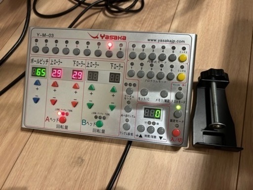 卓球マシン　卓球ロボット　ヤサカ　Y-M-03