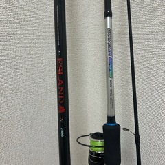 【取引中】釣具【竿、エギ、その他】の画像