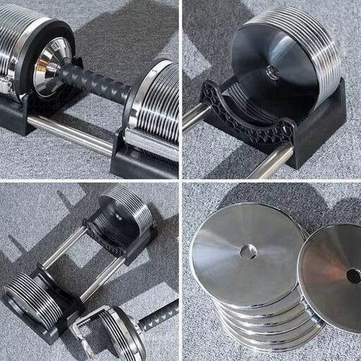 Y&Y 可変式 ダンベル 32kg アジャスタブルダンベル