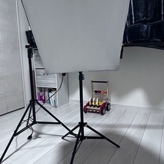 【美品】　撮影セット•照明ライトなどの画像