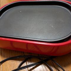 ホットプレート、たこ焼き用付きの画像
