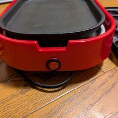 ホットプレート、たこ焼き用付きの画像