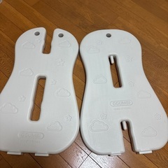 GGUMBIベビーサークル　4枚　ブルー　ベージュの画像