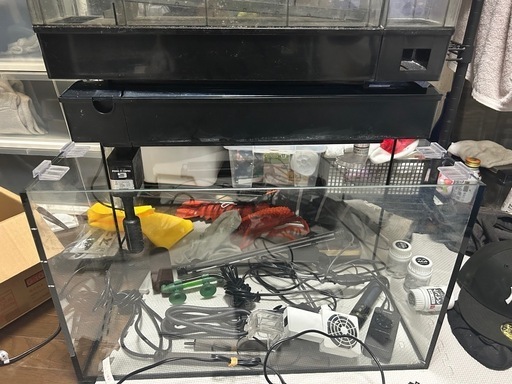 600規格水槽（オールガラス）