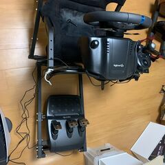 Logicool  G29 + 6速シフター + STRASSE AVANTI 折り畳みコックピットシート アヴァンティの画像