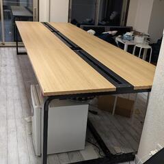 【業者さん歓迎】事務用の机(3m×1m)