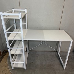 【818】作業机　ホワイト　美品