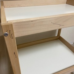 【明日まで！】IKEA スニーグラル　オムツ交換台の画像