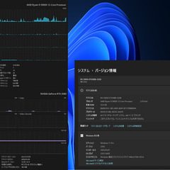 【全国配送可能】【美品】モンハンワイルズ推奨　総額30万　ゲーミングPC Ryzen9 5900X RTX3080 32GBの画像