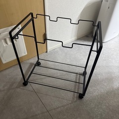 山崎実業 tower　3分別　ダストワゴン　ゴミ箱