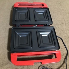 ホットサンドトースター　ホットサンドメーカー　訳あり美品の画像