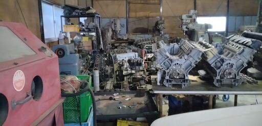 べンツリビルトエンジン及びリビルト部品制作工場