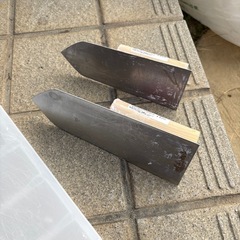 漆喰　面板2枚　コテ2サイズ各1本の画像