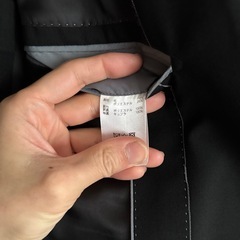 メンズ　礼服　紳士　ブラックスーツの画像
