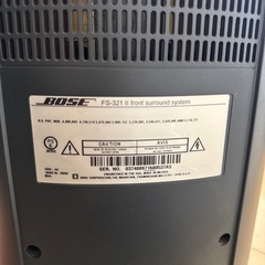 BOSE ボーズ FS321Ⅱ 
スピーカーの画像