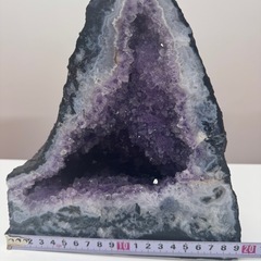 パワーストーン　アメジストドーム高さ21cm 運気や浄化の効果の画像