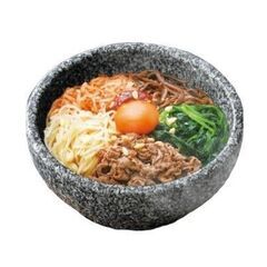 味覚探訪(韓国)  天然石焼ビビンバ鍋18cm　（ＲＢ－２８７９...