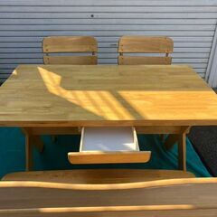 関家具★ダイニングテーブルセットの画像