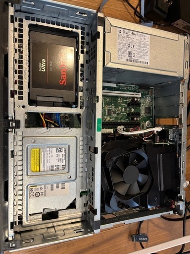 デスクトップパソコン　hp elite desk