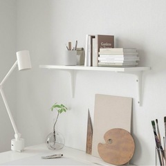 新品未使用 
IKEA ブールフルト　ウォールシェルフ　壁掛け　3つセットの画像