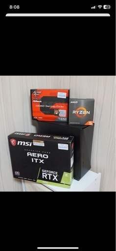 自作ゲーミングPC　Ryzen5 5500/RTX2060/16GB/1TB
