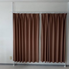 突っ張り棒(カーテン用として使用していました)