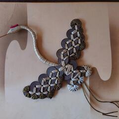 置物 鶴 亀の画像