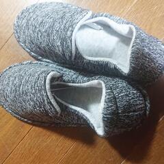 【室内履き マックスバリュ★ Lサイズ 25～26(24.5～25.5？ 冷え防止 裏ボア付き★ちょっと試着のみ 新品】の画像