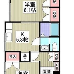 💚2K / 41.5㎡💚駐車場１台税別3,000円(先着順)！💚...