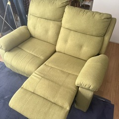 ソファー　オットマン付き　ニトリの画像
