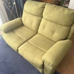 ソファー　オットマン付き　ニトリの画像
