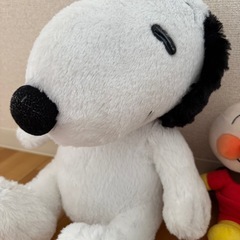 ぬいぐるみ　スヌーピー　アンパンマンの画像
