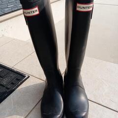 HUNTER　長靴　レインブーツeu 37 UK4  23cm〜...