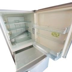 340L 3ドア冷蔵庫 東芝 K03006の画像