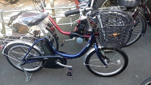 ❗️バッテリー新品キャンペーン❗️試乗?新車みたいな⭐️中古電動ママチャリ　ヤマハPASナチュラ、ウィズ　パナソニックビビ　ブリヂスト
