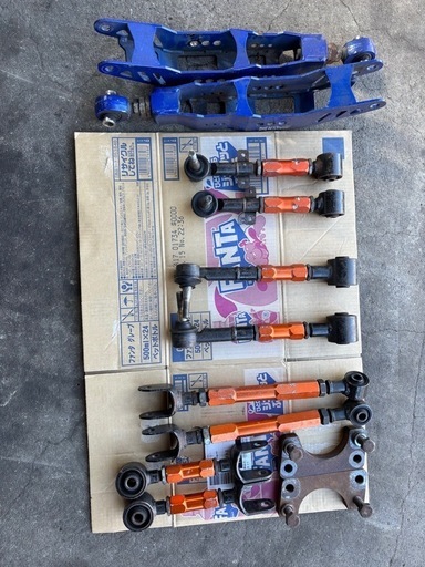 18クラウン　加工　ロアアーム 18クラウンリアアーム一式