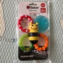 【新品】【未使用】Sassy  カミカミみつばち　歯固めの画像
