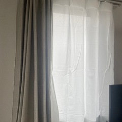 ニトリ　カーテン100×110 1セットのみの画像